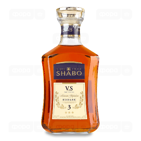 Коньяк Shabo VS 3 зірки