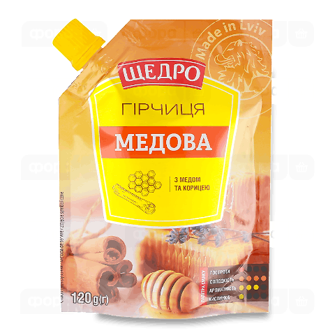 Гірчиця «Щедро» «Медова» д/п