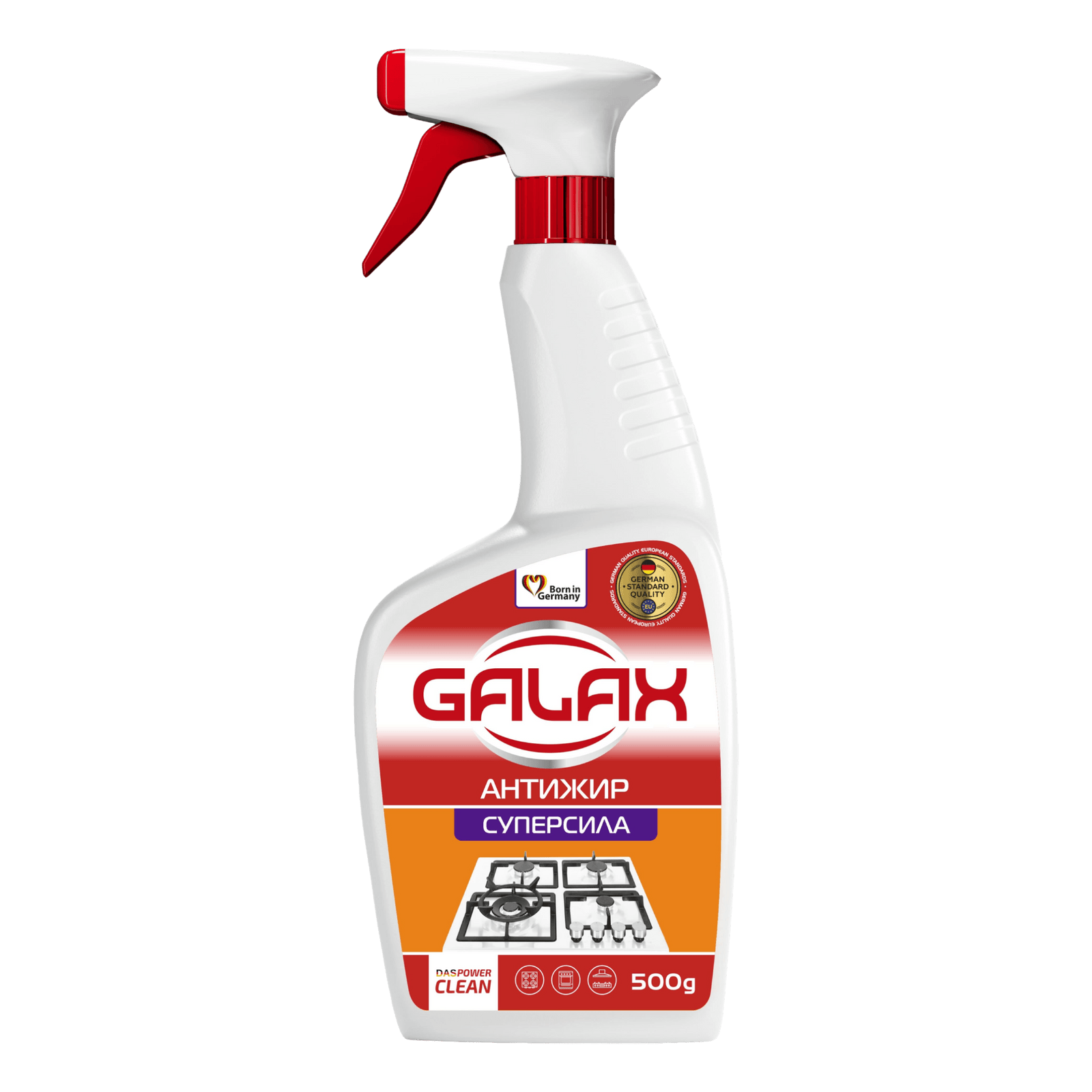 Засіб для кухонних поверхонь Galax Анти-жир, 500г