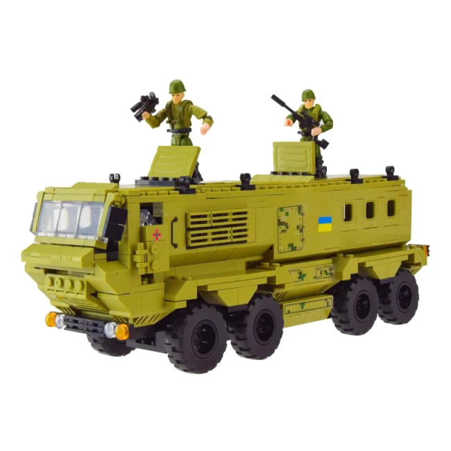 Конструктор Ibloc PL-921-388 Армія КрАЗ Ураган, 536 деталей (6906231776629)
