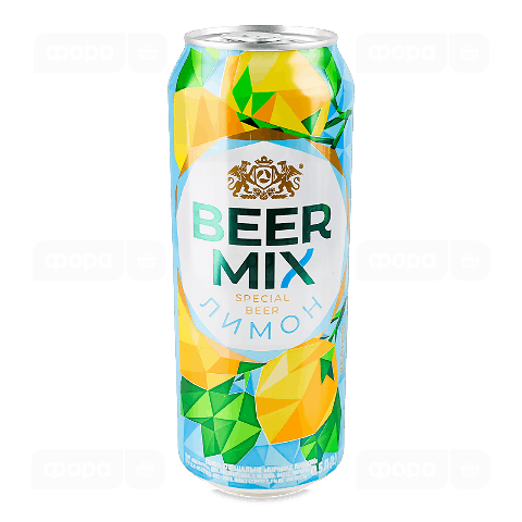 Пиво BeerMix лимон з/б