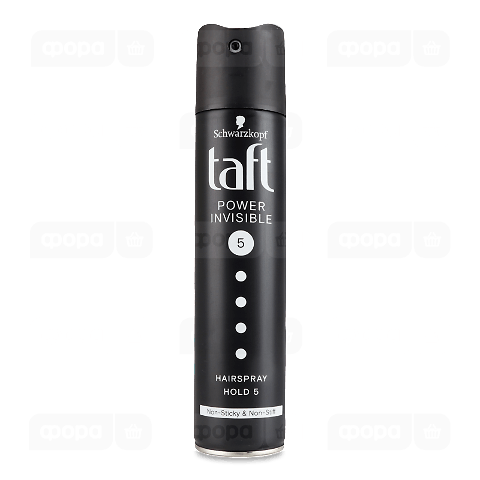 Лак для волосся Taft Power невидима мегафіксація