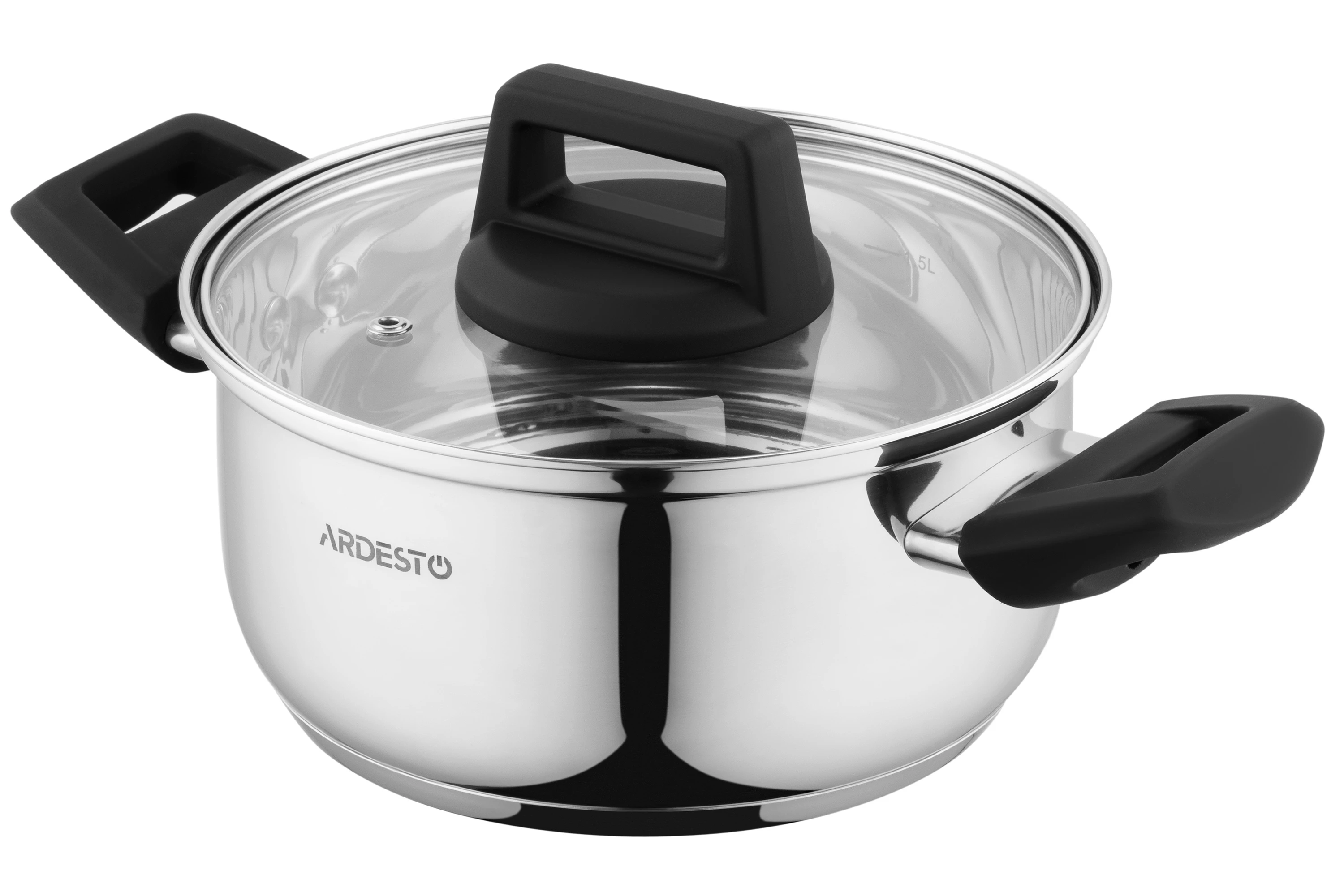 Каструля Ardesto Gemini нержавіюча сталь 2 л (AR3520G)