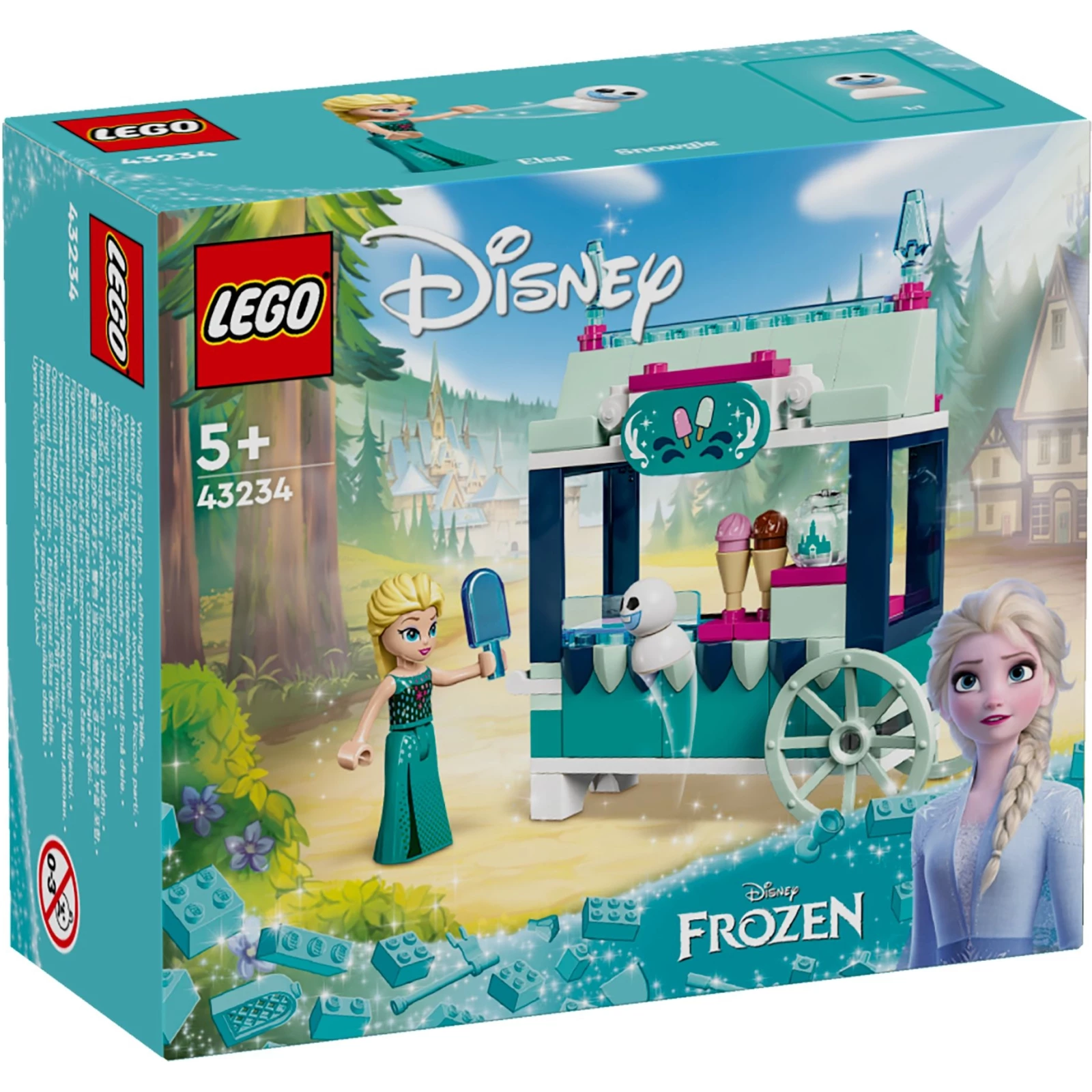 Конструктор LEGO Disney Крижані ласощі Ельзи 43234