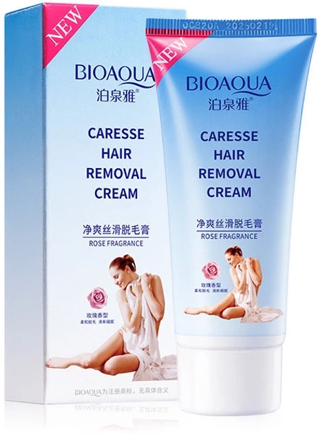 Крем для депіляції Bioaqua Hair Removal Hydrating Cream 60 г (6925346332612)