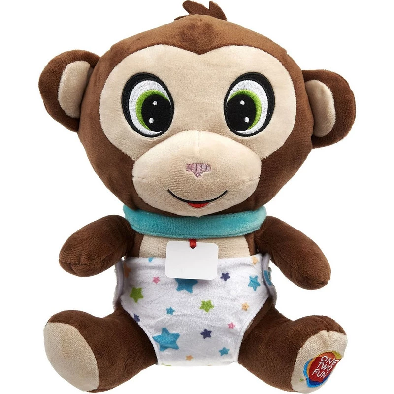 Плюшева іграшка Baby Friends Мавпа One Two Fun, 25 см