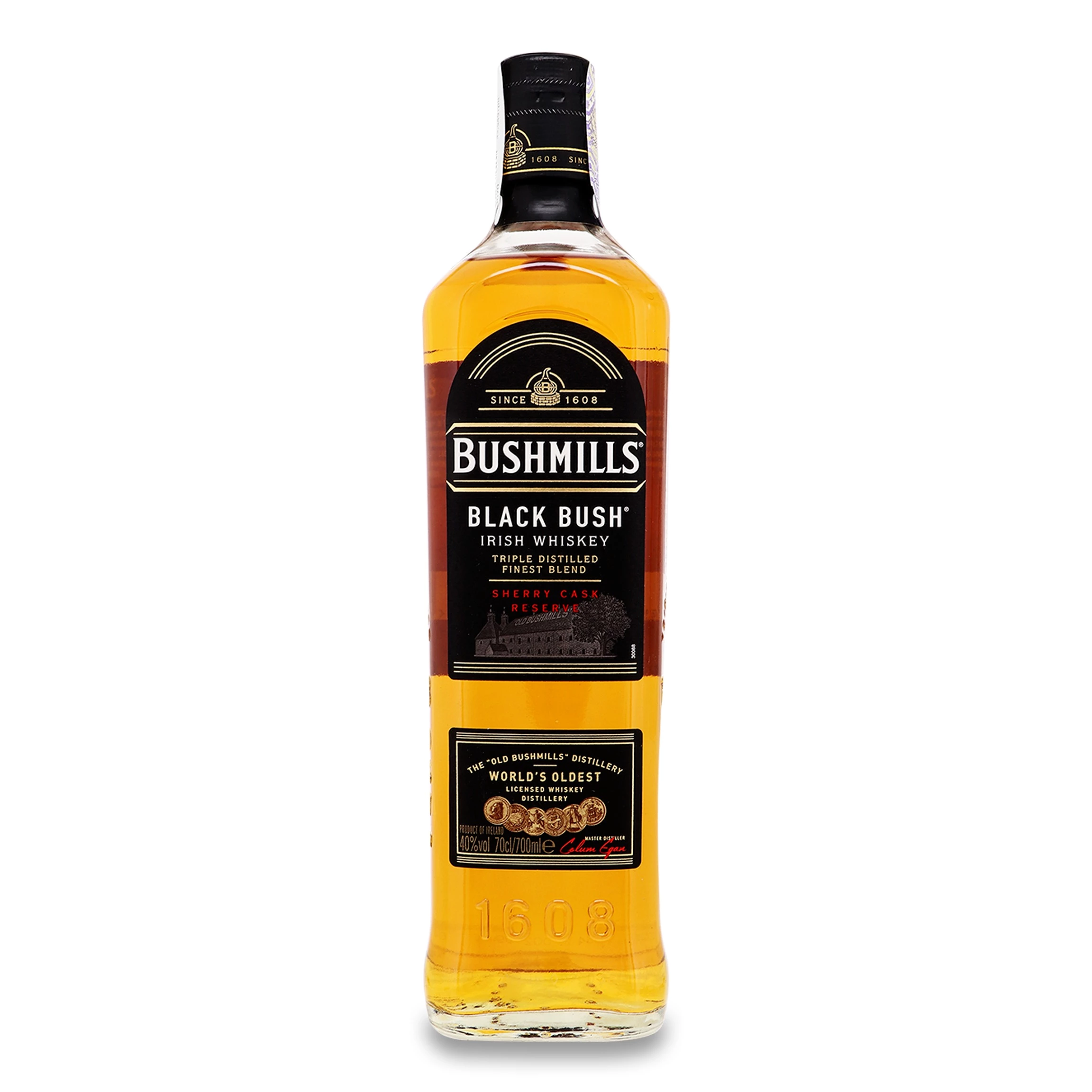 Віскі Bushmills Black Bush 8 років 40% 0.7 л (5055966810069)