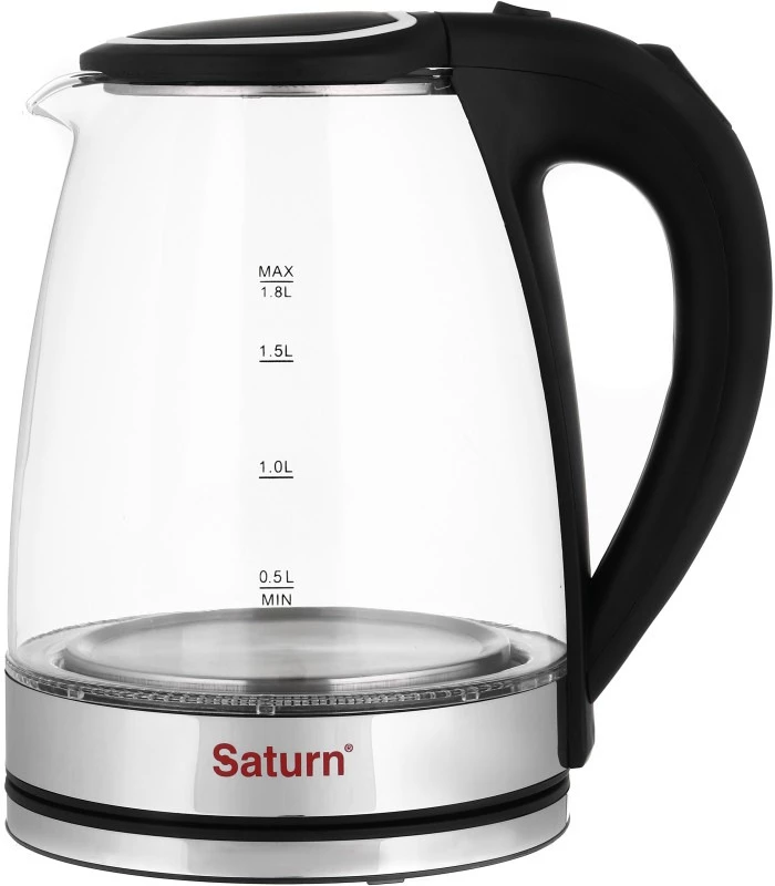 Електрочайник Saturn ST-EK8467 Black 1.8 л (8595150362242)