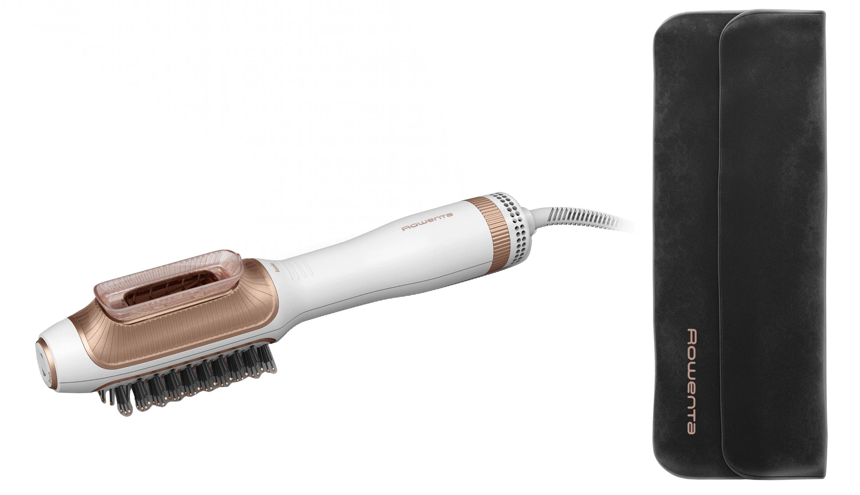 Фен-щітка Rowenta Reverso Dry And Brush 2в1 CF9820F0 білий, 1200 Вт (3121040091692)