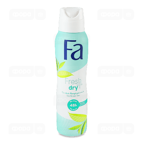 Дезодорант-аерозоль Fa Fresh&Dry «Зелений чай»