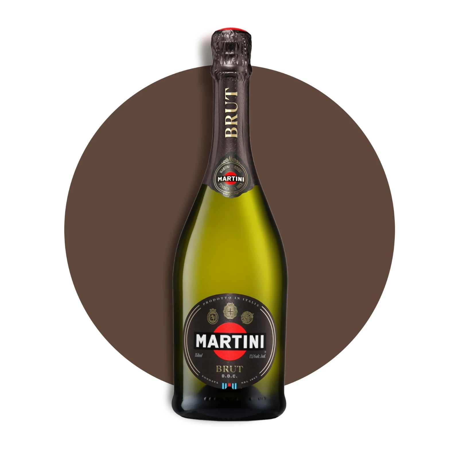 Ігристе вино Martini Brut біле брют 11.5%, 750 мл