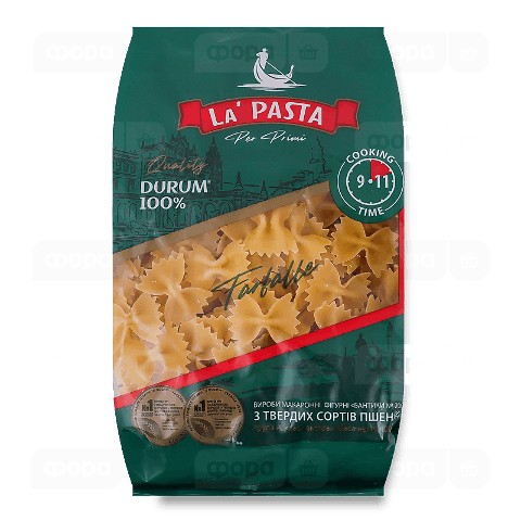 Вироби макаронні La Pasta бантики