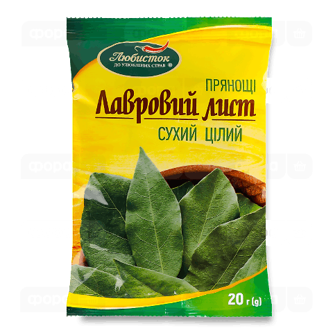 Лист лавровий «Любисток»
