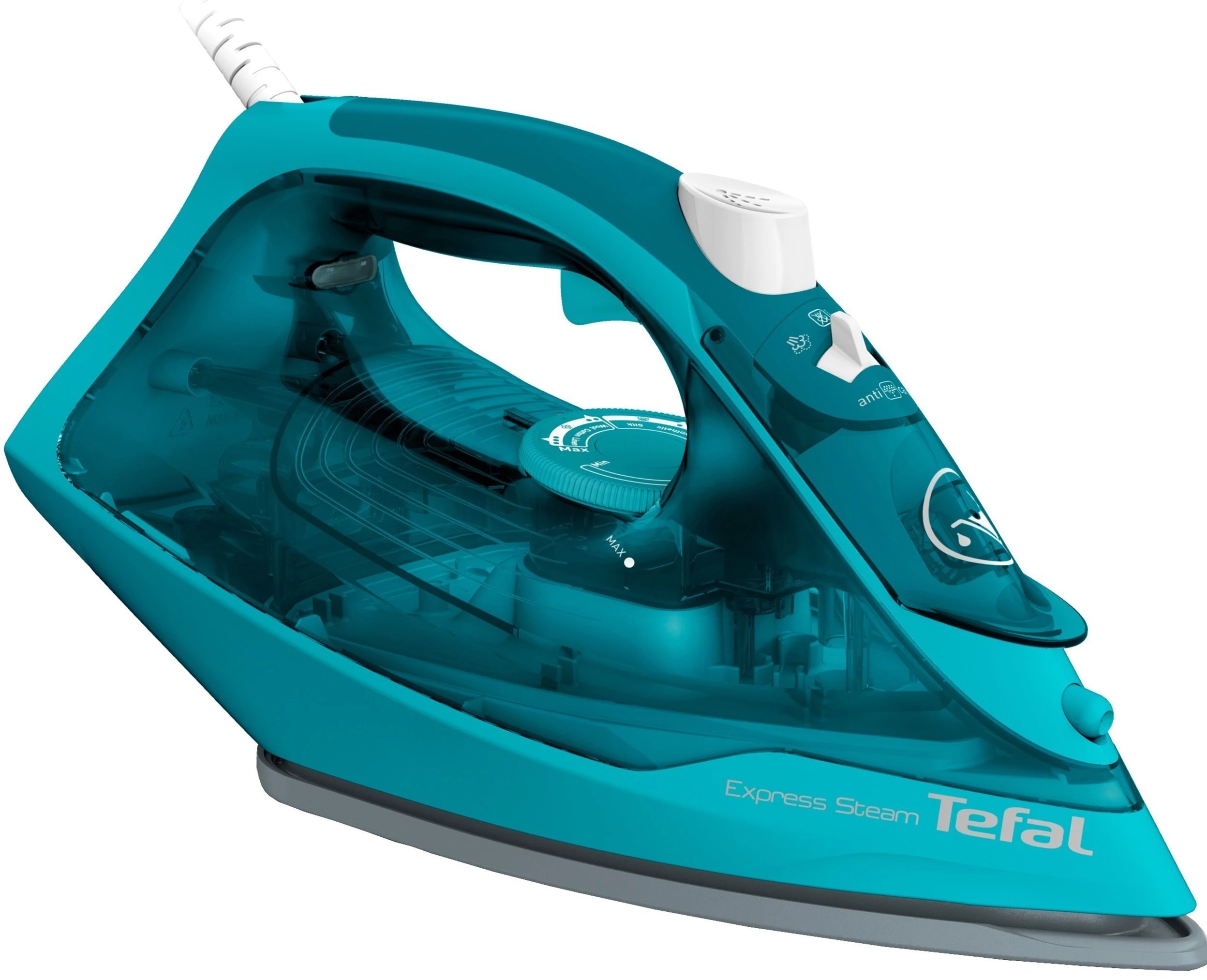 Праска Tefal Express Steam бірюзовий, 2500 Вт, 270 мл (3121040081990)