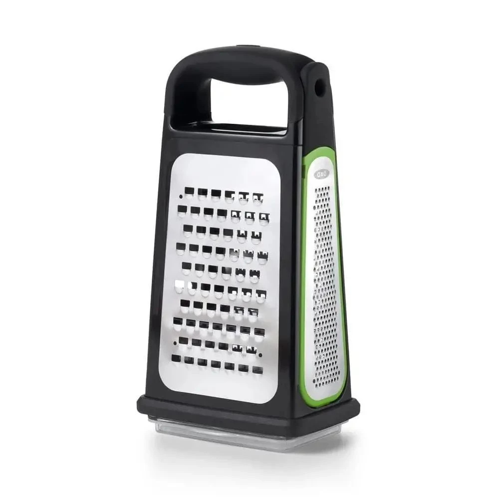 Тертка OXO Graters And Slicers з контейнером та знімною насадкою для цедри (11231700)
