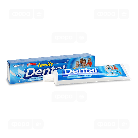 Паста зубна Dental Family «Профілактика карієсу та свіжий подих»
