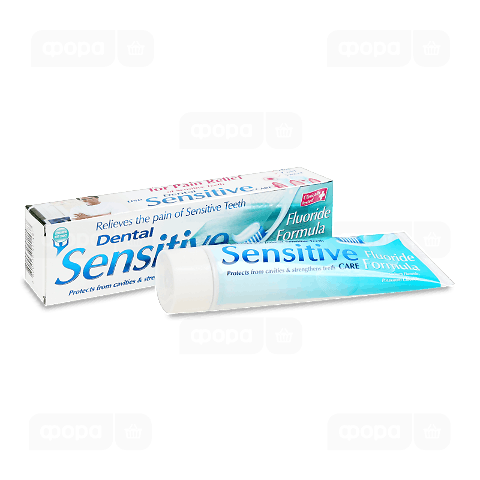 Паста зубна Dental Sensitive з фтором