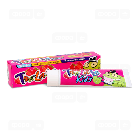 Паста зубна Dental Tra-La-La полуниця дитяча