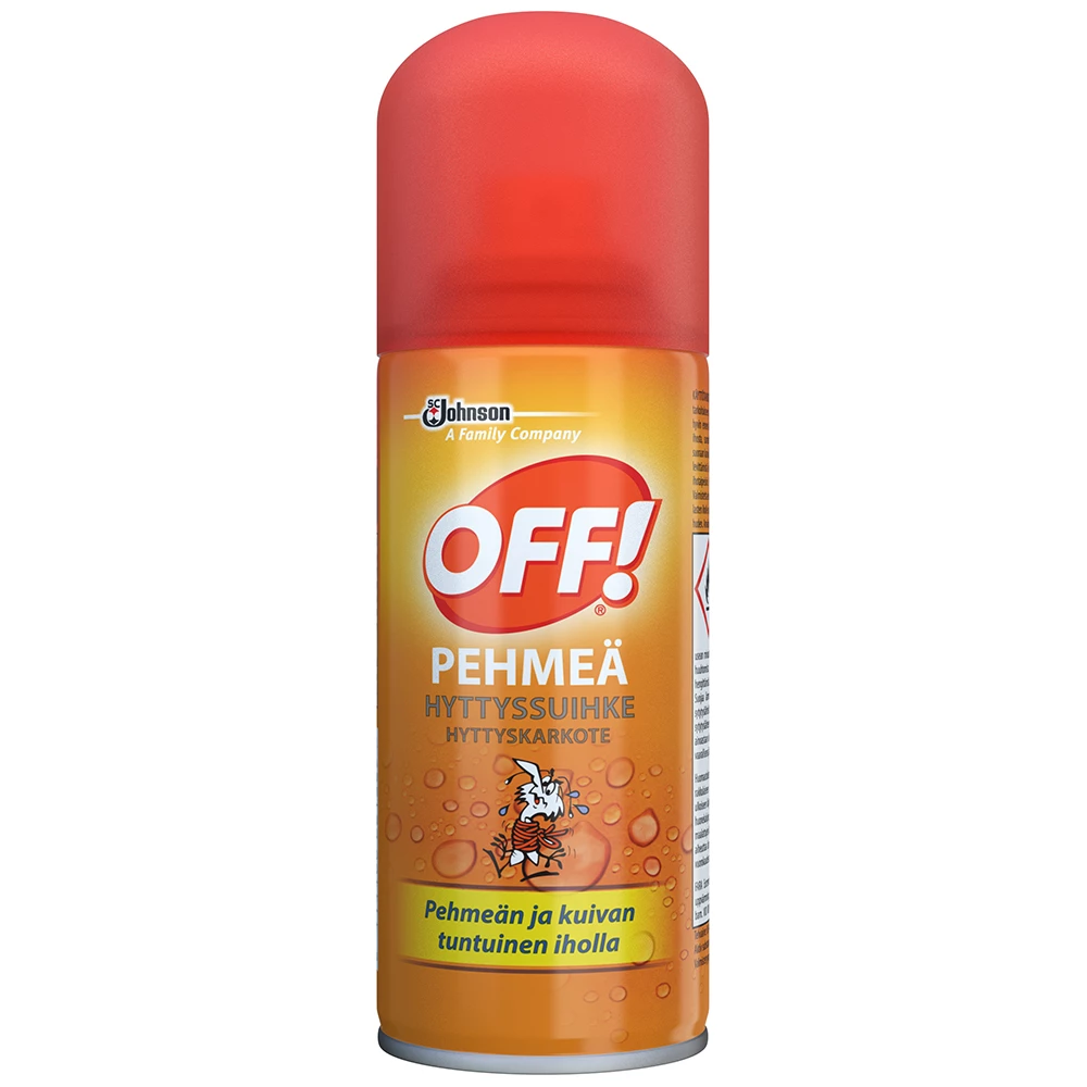 Аерозоль від комарів OFF Smooth Dry, 100 мл