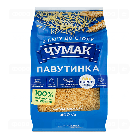 Вироби макаронні «Чумак» «Павутинка»