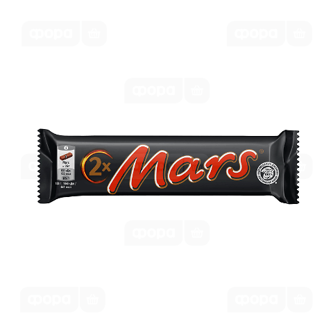Батончик Mars нуга-карамель у молочному шоколаді
