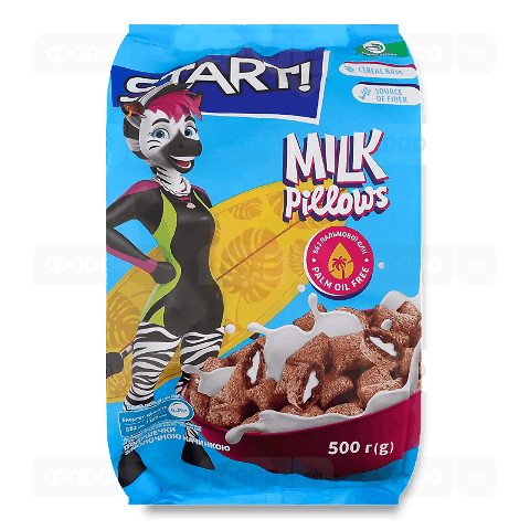 Подушечки Start з молочною начинкою
