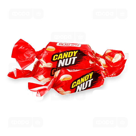 Цукерки Roshen Candy Nut карамель з арахісом