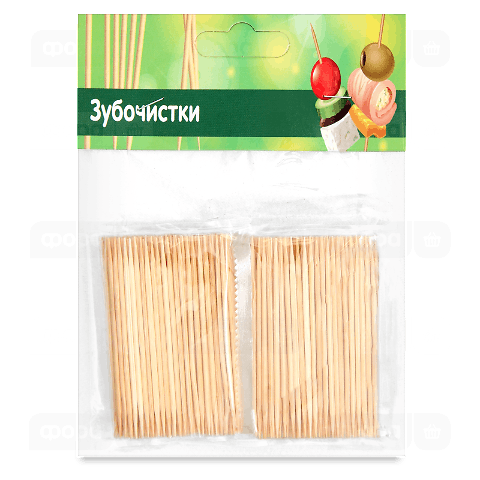 Зубочистки бамбукові