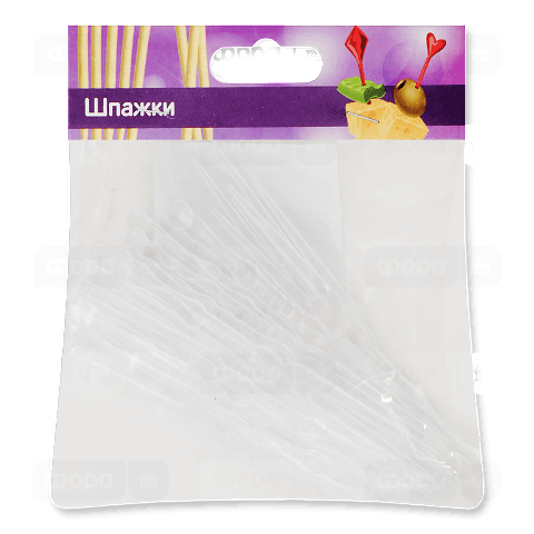 Шпажки для фруктів пластикові