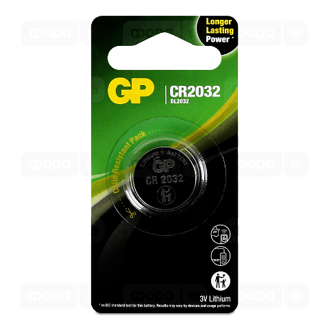 Батарейка GP Lithium Button Cell CR2032