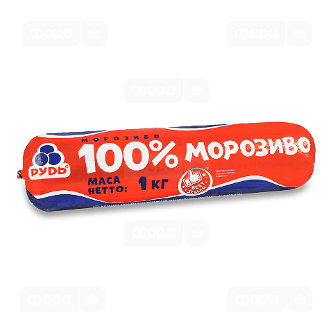 Морозиво Рудь 100%