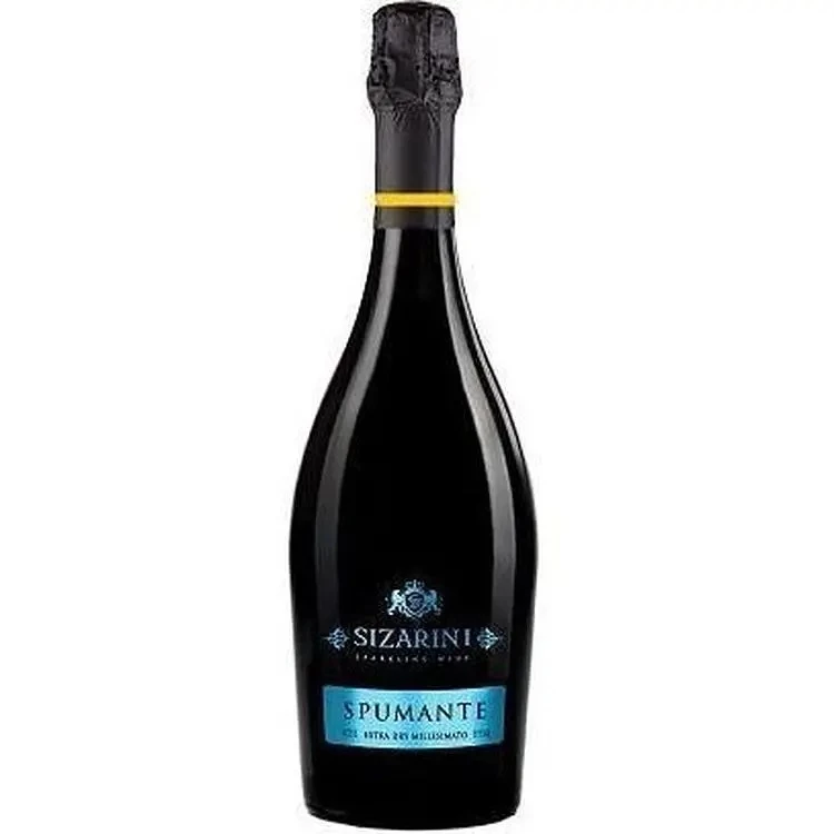Вино ігристе Sizarini Spumante біле сухе 11% 0.75 л (8006870014422)
