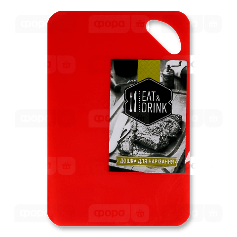 Дошка обробна Eat&Drink 30X21 см в асортименті