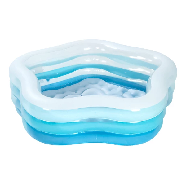 Басейн дитячий Intex 56495 Зірка, ПВХ, 185х180х53 см (6903100019016)