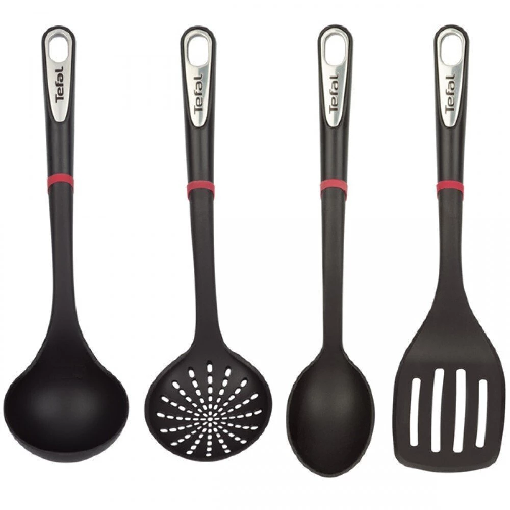 Набір кухонних аксесуарів Tefal Ingenio, чорний, 4 шт (K206S414)