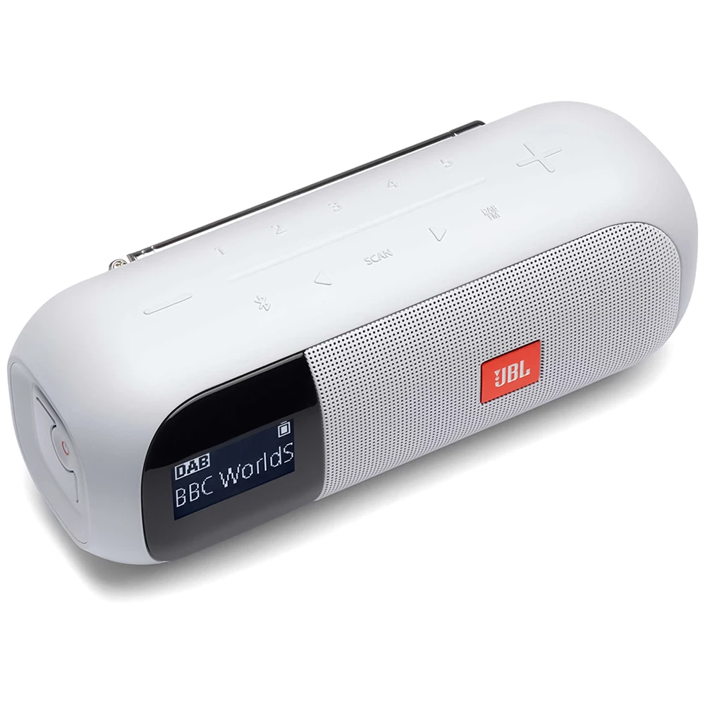 Портативна акустика JBL Tuner FM White