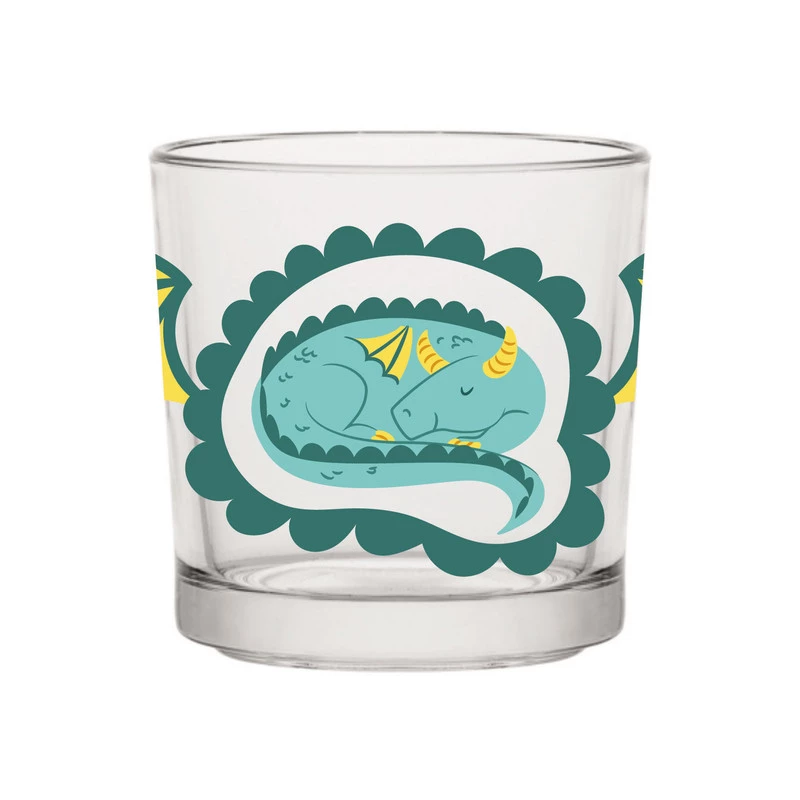 Чашка Concept Glass Дракоша, прозора, скло, 250 мл (450TG006)