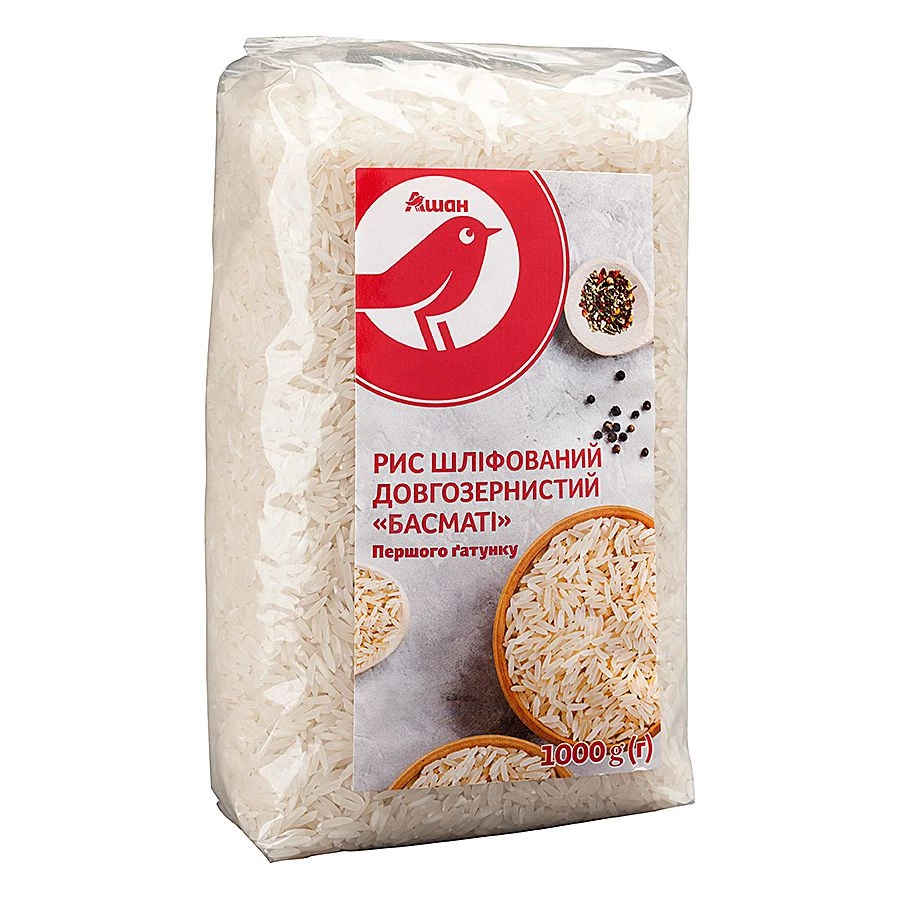 Рис Auchan Басматі, 1 кг
