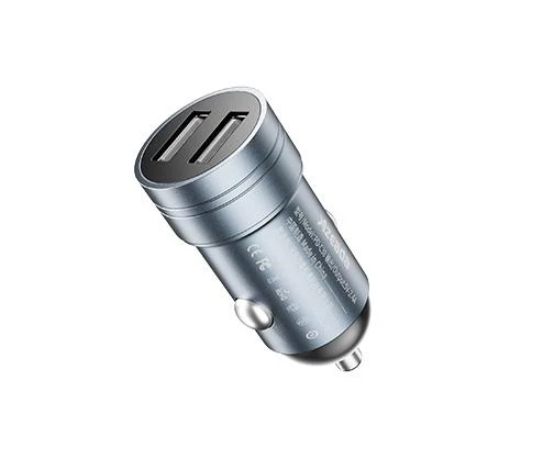 Автомобільний зарядний пристрій Proda Azeada Mintone PD-C38 2 USB, 2.4A Black (PD-C38)