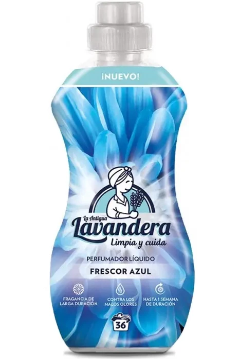 Кондиціонер для білизни La Antigua Lavandera Frescor Azul Блакитний свіжість парфумований 720 мл (8435495839668)