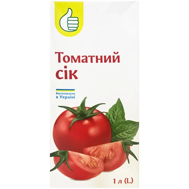 Сік Pouce томатний 1 л
