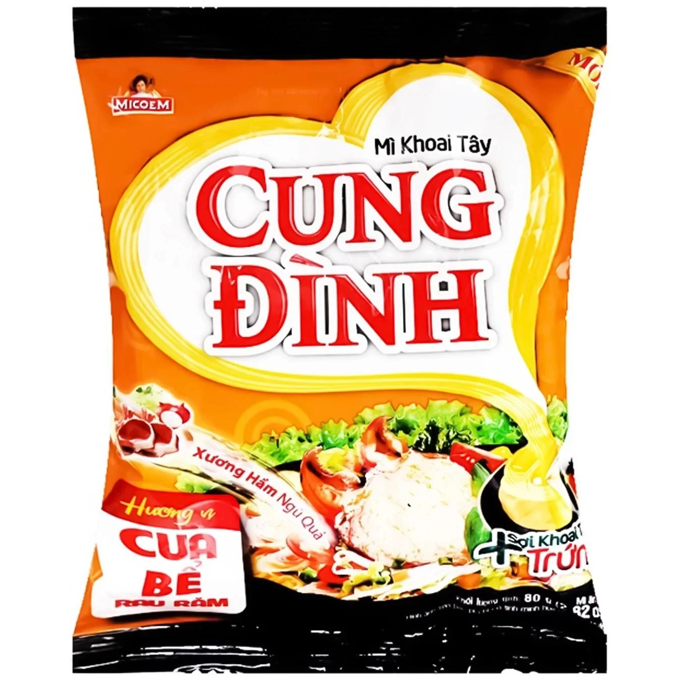 Локшина Micoem Cung Dinh Краб 79 г (8936010680401)