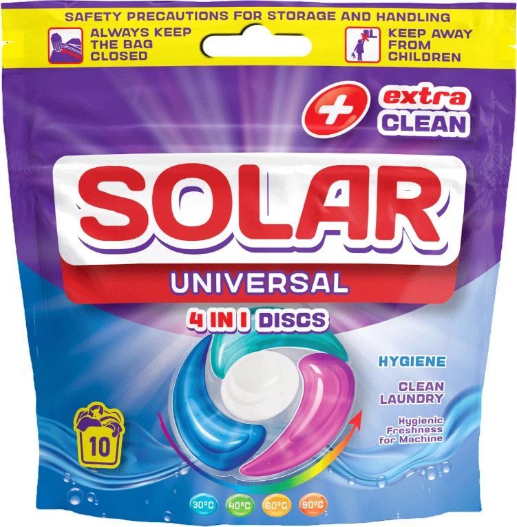 Капсули для прання Solar Universal 10 штук (4820269930223)