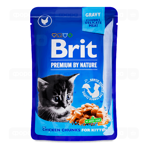 Корм для кошенят Brit «Преміум» з куркою