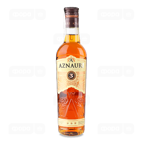 Коньяк Aznauri 3 зірки