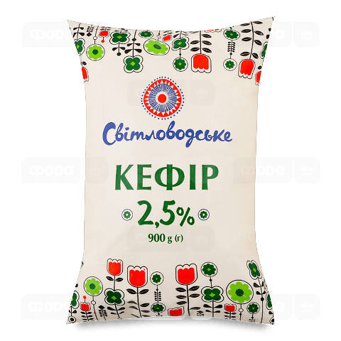 Кефір Світловодське 2,5% п/е