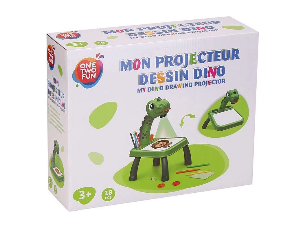 Проектор для малювання One Two Fun, DINO