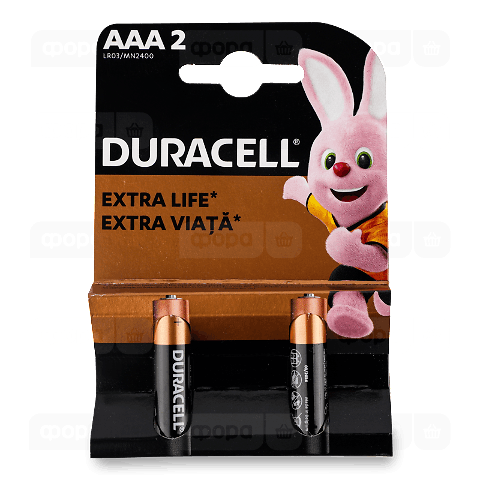 Батарейки Duracell AAA LR03 MN2400