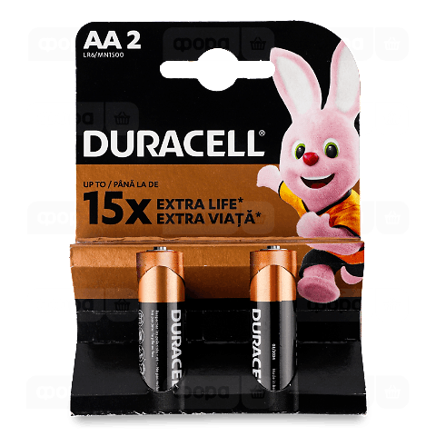 Батарейки Duracell AA LR6 MN1500