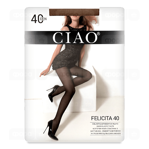 Колготки жіночі Ciao Felicita 40 den miele р.2